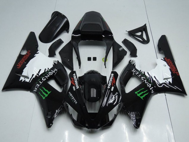 2000-2001 Yamaha YZF R1 Motorcycle Fairings - Glossy Black White Red Green Monster Canada Websites