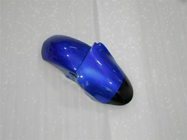 2000-2002 Kawasaki ZX6R Motorcycle Fairings - Blue Glossy Black Elf Bridgestone Canada Websites