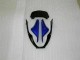 2000-2002 Kawasaki ZX6R Motorcycle Fairings - Blue Glossy Black Elf Bridgestone Canada Websites