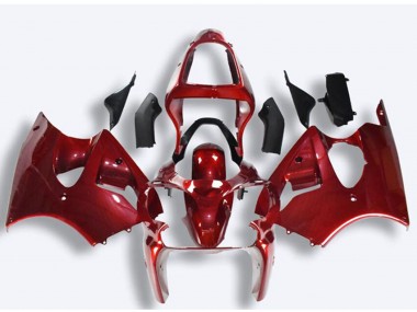 2000-2002 Kawasaki ZX6R Motorcycle Fairings - Red Canada Websites
