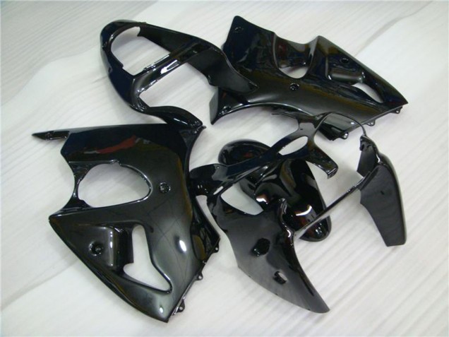 2000-2002 Kawasaki ZX6R Motorcycle Fairings - Glossy Black Canada Websites