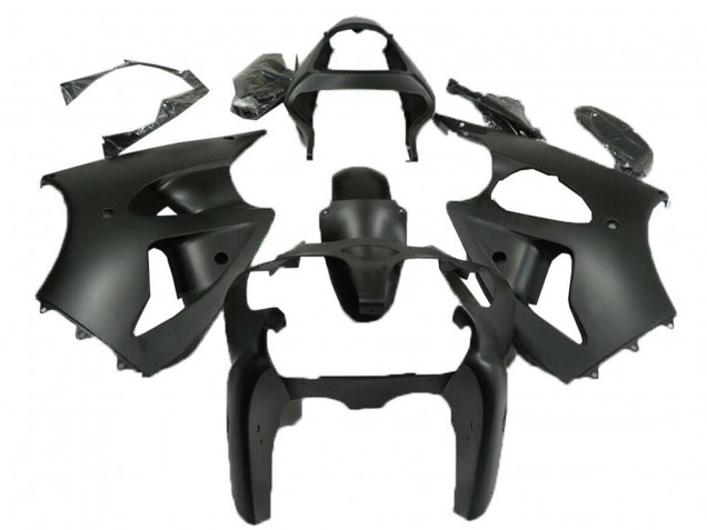 2000-2002 Kawasaki ZX6R Motorcycle Fairings - Matte Black Canada Websites