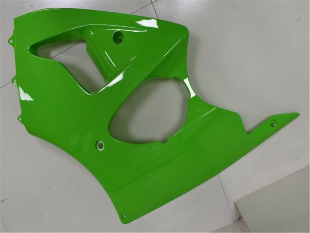 2000-2002 Kawasaki ZX6R Motorcycle Fairings - Green Black Canada Websites