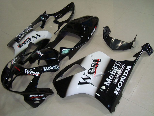 2000-2006 Honda VTR1000 Motorcycle Fairings - Glossy Black White West Canada Websites