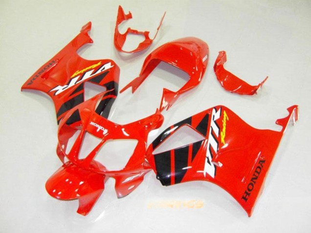 2000-2006 Honda VTR1000 Motorcycle Fairing - Red Glossy Black Stripe Canada Websites