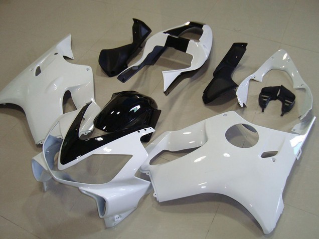 2001-2003 Honda CBR600 F4i Motorcycle Fairing - White Glossy Black Canada Websites