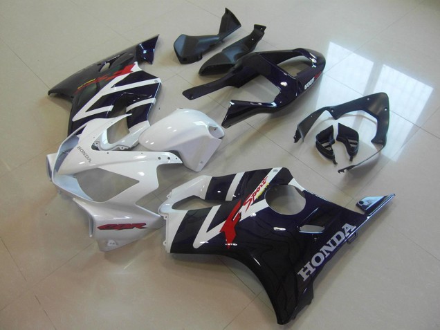 2001-2003 Honda CBR600 F4i Motorcycle Fairings - White Glossy Black F Sport Canada Websites