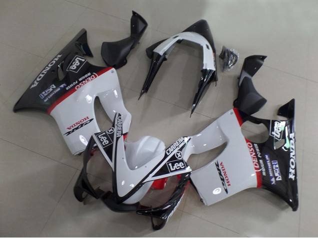 2001-2003 Honda CBR600 F4i Motorcycle Fairings - White Red Glossy Black Carrera Lee Canada Websites