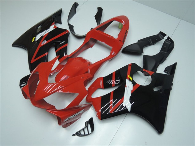 2001-2003 Honda CBR600 F4i Bike Fairings - Red Glossy Black Canada Websites