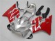 2001-2003 Honda CBR600 F4i Motorcycle Fairings Kits - Silver Red Canada Websites