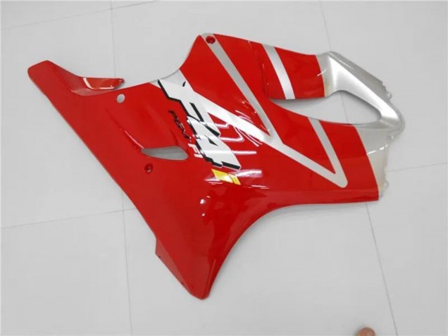 2001-2003 Honda CBR600 F4i Motorcycle Fairings Kits - Silver Red Canada Websites