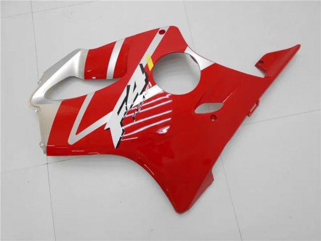 2001-2003 Honda CBR600 F4i Motorcycle Fairings Kits - Silver Red Canada Websites