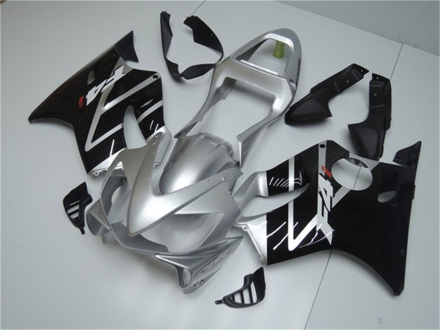 2001-2003 Honda CBR600 F4i Motorcycle Fairing - Silver Glossy Black Canada Websites
