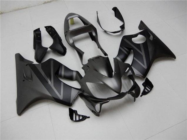 2001-2003 Honda CBR600 F4i Motorcycle Fairing Kits - Matte Black Grey Canada Websites