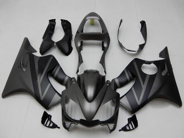 2001-2003 Honda CBR600 F4i Motorcycle Fairing Kits - Matte Black Grey Canada Websites