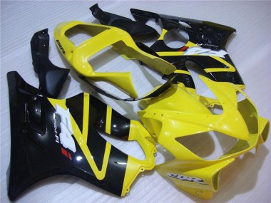 2001-2003 Honda CBR600 F4i Motorcycle Fairing - Yellow Glossy Black Canada Websites
