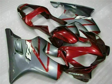 2001-2003 Honda CBR600 F4i Motorcycle Fairing Kits - Silver Red Canada Websites