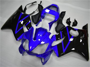 2001-2003 Honda CBR600 F4i Motorcycle Fairing - Blue Glossy Black Canada Websites