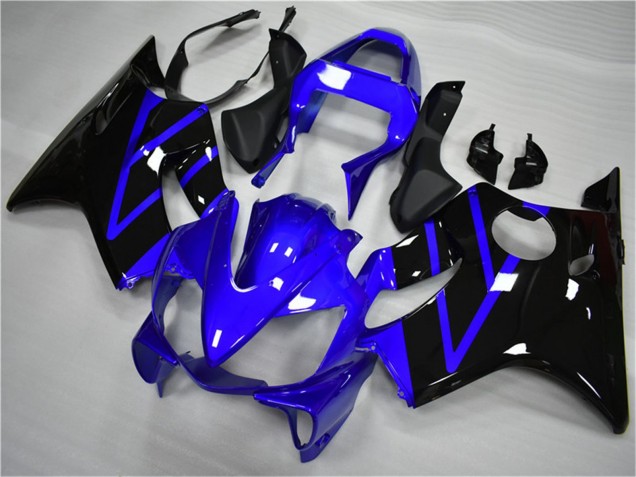 2001-2003 Honda CBR600 F4i Motorcycle Fairing - Blue Glossy Black Canada Websites