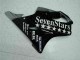 2001-2003 Honda CBR600 F4i Motorcycle Fairings - Glossy Black Silver SevenStars Canada Websites