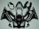 2001-2003 Honda CBR600 F4i Motorcycle Fairings - Glossy Black Silver SevenStars Canada Websites