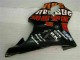 2001-2003 Honda CBR600 F4i Motorcycle Fairings - Yellow Orange Glossy Black Rossi 46 Canada Websites