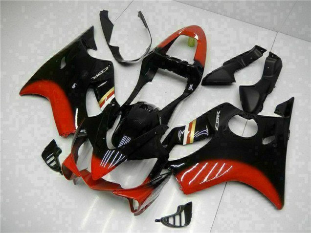 2001-2003 Honda CBR600 F4i Motorcycle Fairing Kits - Red Glossy Black Canada Websites