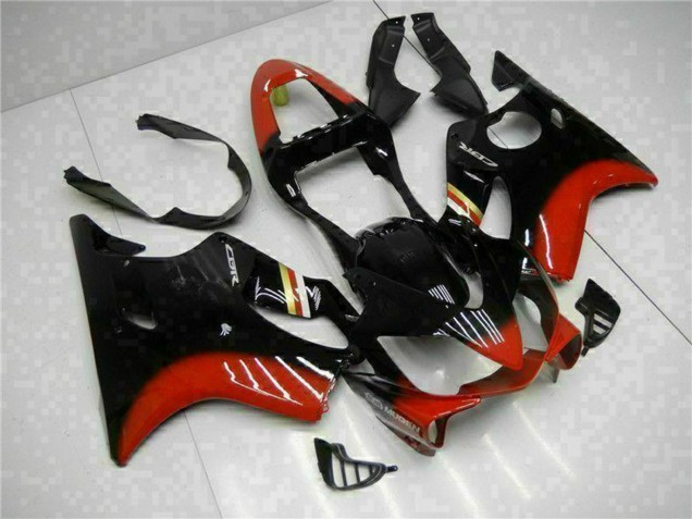 2001-2003 Honda CBR600 F4i Motorcycle Fairing Kits - Red Glossy Black Canada Websites
