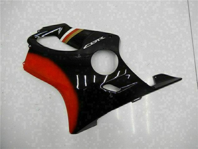2001-2003 Honda CBR600 F4i Motorcycle Fairing Kits - Red Glossy Black Canada Websites