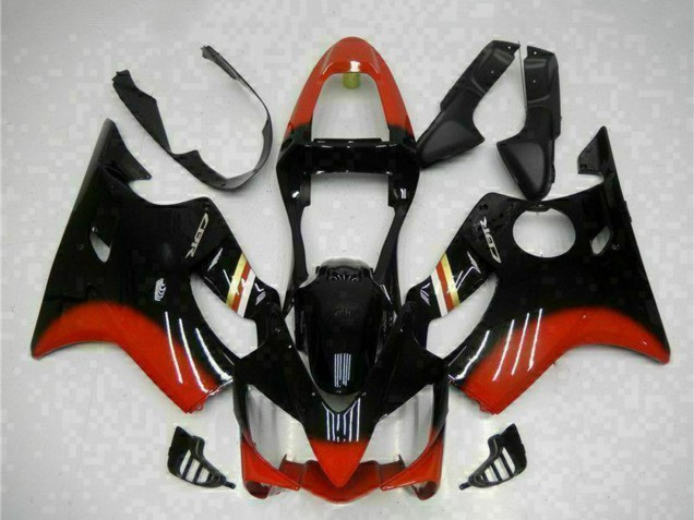 2001-2003 Honda CBR600 F4i Motorcycle Fairing Kits - Red Glossy Black Canada Websites