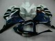 2001-2003 Honda CBR600 F4i Motorcycle Fairings - White Blue Black Stripe Canada Websites