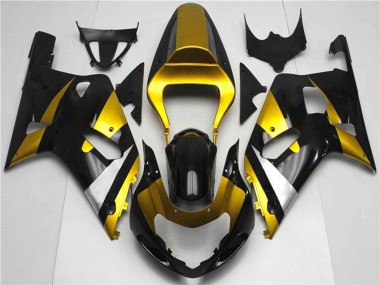2001-2003 Suzuki GSXR 600/750 Motorcycle Fairings - Gold Silver Glossy Black Canada Websites