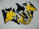 2001-2003 Suzuki GSXR 600/750 Motorcycle Fairings - Yellow Dark Blue Glossy Black Canada Websites