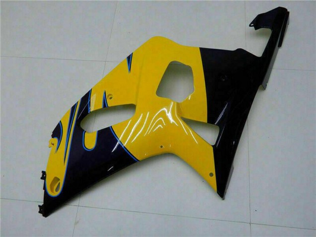 2001-2003 Suzuki GSXR 600/750 Motorcycle Fairings - Yellow Dark Blue Glossy Black Canada Websites