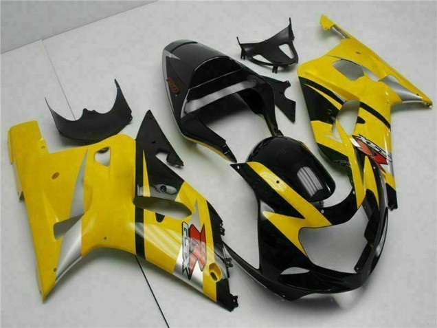 2001-2003 Suzuki GSXR 600/750 Motorcycle Fairings - Yellow Black Canada Websites