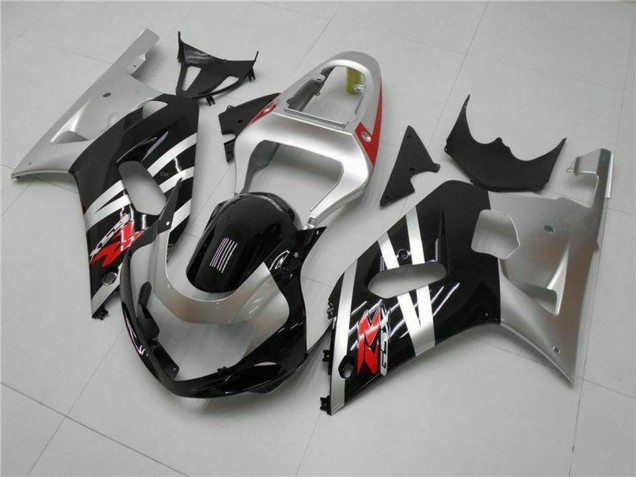 2001-2003 Suzuki GSXR 600/750 Motorcycle Fairings - Silver Glossy Black Red Canada Websites