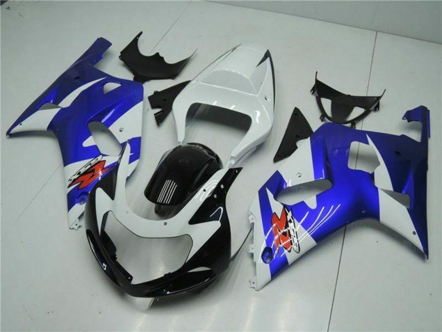2001-2003 Suzuki GSXR 600/750 Motorcycle Fairings - White Blue Black Canada Websites