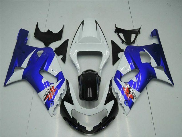 2001-2003 Suzuki GSXR 600/750 Motorcycle Fairings - White Blue Black Canada Websites
