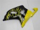 2001-2003 Suzuki GSXR 600/750 Motorcycle Fairings - Glossy Black Yellow Flame Canada Websites