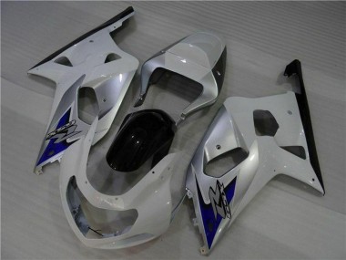 2001-2003 Suzuki GSXR 600/750 Motorcycle Fairings - White Silver Blue Black Canada Websites