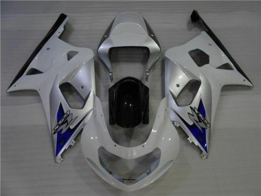 2001-2003 Suzuki GSXR 600/750 Motorcycle Fairings - White Silver Blue Black Canada Websites