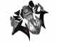 2002-2003 Yamaha YZF R1 Motorcycle Fairings - Silver Matte Black Canada Websites
