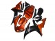 2002-2003 Yamaha YZF R1 Motorcycle Fairings - Orange Matte Black Canada Websites
