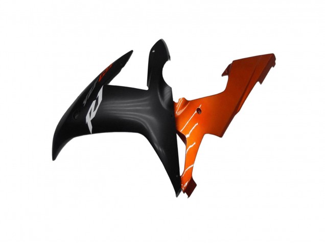 2002-2003 Yamaha YZF R1 Motorcycle Fairings - Orange Matte Black Canada Websites
