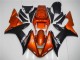 2002-2003 Yamaha YZF R1 Motorcycle Fairings - Orange Matte Black Canada Websites