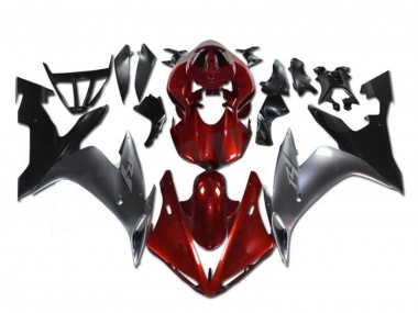 2002-2003 Yamaha YZF R1 Motorcycle Fairings - Red Silver Black Canada Websites