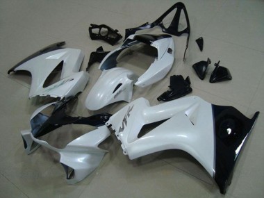 2002-2013 Honda VFR 800 Motorcycle Fairings - White Glossy Black Silver Decal Canada Websites