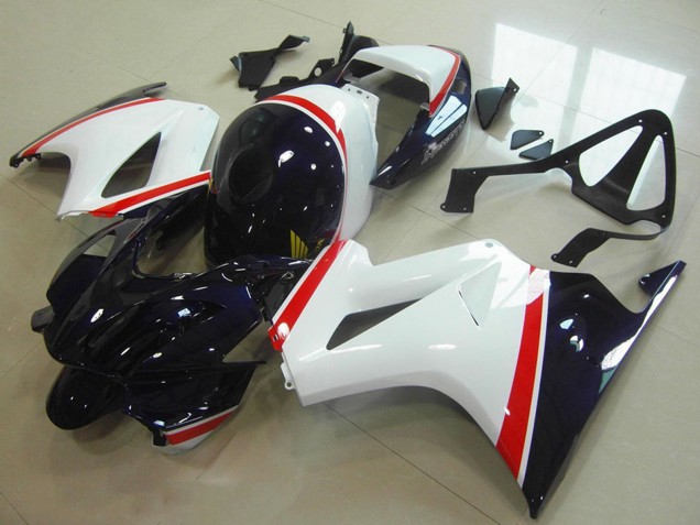 2002-2013 Honda VFR 800 Motorcycle Fairing - White Red Dark Blue Canada Websites