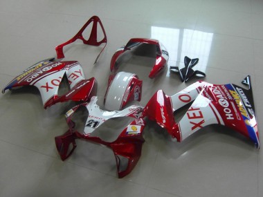 2002-2013 Honda VFR 800 Motorcycle Fairings - White Red Blue Xerox 21 Canada Websites