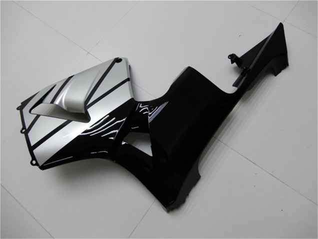 2003-2004 Honda CBR600RR Motorcycle Fairings - Silver Glossy Black Stripe Canada Websites